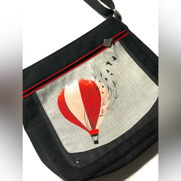 JAKS Painted Satchel - Picture 2 of 2